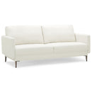 Modern Loveseat with Comfy Backrest Cushions
