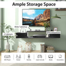 55 Inches Floating TV Stand with Power Outlet