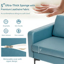 Modern Accent Armchair with Side Storage Pocket
