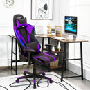 Gaming Chair Adjustable Swivel Computer Chair with Dynamic LED Lights