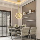 Modern LED Pendant Light with 42 Inches Adjustable Suspender