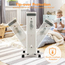 1500W Portable Oil Filled Radiator Heater with 3 Heat Settings
