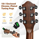 41 Inch Full Size Cutaway Acoustic Guitar Set for Beginner