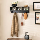 Wall Mount Cubby Organizer Hooks Entryway Storage Shelf
