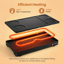 Electric Raclette Grill with 4 Nonstick Woks and Spatulas