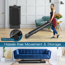 2-in-1 Folding Treadmill with Dual LED Display