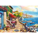 1000 Piece Jigsaw Puzzles, Sunny Embankment, Coastal City, Ocean, Adult Puzzles, Trefl 10527
