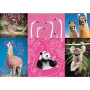 1000 Piece Jigsaw Puzzles, Crazy Animals, Silly Animals, Panda, Llama, Sloth, Flamingo, Adult Puzzles, Trefl 10594