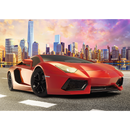 1000 Piece Jigsaw Puzzles - Sunset ride, fast car, Moto puzzle, Adult Puzzle, Trefl 10601
