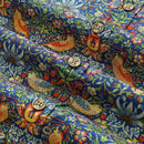 Mens Strawberry Thief Shirt 100% Cotton Hawaiian Shirt Designer Morris Button-down Shirt By Amy
