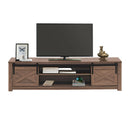 65 Inch Flat Sliding Barn Door TV Stand