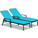2 Pieces Patio Rattan