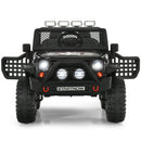 12V Kids Electric Ride On Truck with Remote Control and Operation Lever