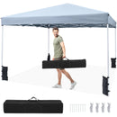 10 x 10 Feet Pop up Canopy Tent with Carrying Bag and 4 Sandbags