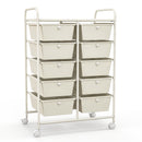 10-Drawer Rolling Storage Cart