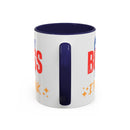 Best Boss Ever Accent Coffee Mug - Perfect Gift for Boss's Day, Office Decor, Motivational Drinkware, Fun Coffee Cup