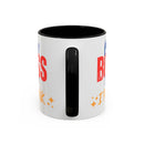 Best Boss Ever Accent Coffee Mug - Perfect Gift for Boss's Day, Office Decor, Motivational Drinkware, Fun Coffee Cup