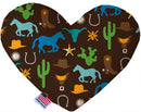 Pet and Dog Plush Heart or Bone Toy, "Southwestern Group" (Available in different sizes, and 12 different pattern options!)
