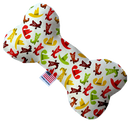 Pet and Dog Plush Heart or Bone Toy, "Southwestern Group" (Available in different sizes, and 12 different pattern options!)