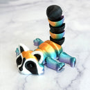 Colorful TRASH PANDA ‘Ricky’ Raccoon 3D Deluxe Charm - Tumbler Handle Charm