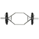 56 Inch Olympic Hexagon Deadlift Trap Bar with Folding Grips Powerlifting