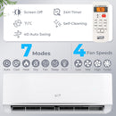 SEERXtreme Series ENERGY STAR Certified 12000 BTU 24 SEER2 115V Mini Split Heat Pump Heating at -15°F