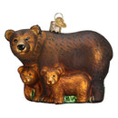 Bear With Cubs Ornament