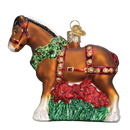 Holiday Clydesdale Ornament