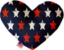 Pet and Dog Plush Heart or Bone Toy, "Independence Day Group" (Available in different sizes, and 9 different pattern options!)