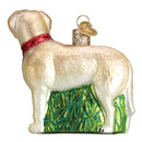 Standing Yellow Lab Ornament