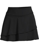 Lands End Waisted Tulip Hem Swim Skort