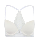 Adore Me Womens Alara Contour Demi Bra - White, 38DD