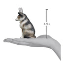 Sitting Wolf Ornament