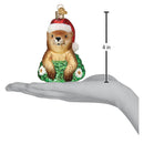 Santa Groundhog Ornament