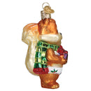 Silly Christmas Squirrel Ornament