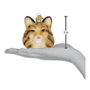 Bobcat Head Ornament