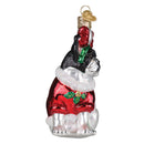 Holiday French Bulldog Ornament