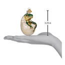 Baby Dino In Egg Ornament