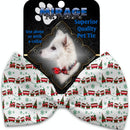 Christmas Pet Bow Ties, "Sweet Snowflakes Group"