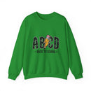 Back to School Crewneck Sweatshirt, Unisex Sweatshirt, Lightweight Sweater, School Apparel, Teacher Gift, Trendy Fashion