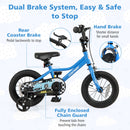 14 Inch Kids Bike with Removable Training Wheels for Aged 3-5 Years Old