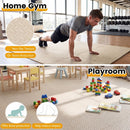 Puzzle Exercise Floor Mats 1/2 Inch Thick - 12 Tiles