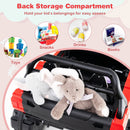 12V Battery Powered Electric Vehicle with Remote Control and 3 Speeds-Red