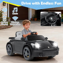12V Electric Ride On Car Licensed RUF CTR with Remote Control and Music