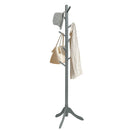 Adjustable Wooden Tree Coat Rack with 8 Hooks
