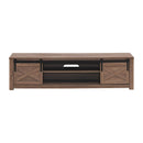 65 Inch Flat Sliding Barn Door TV Stand