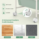 12-Drawer Utility Rolling Cart with Drawers Multi-Use Storage