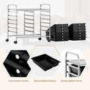 12 Drawers Rolling Storage Cart for Home and Office