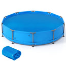 12 Foot Round Solar Pool Cover 12 Mil Blue