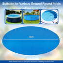 12 Foot Round Solar Pool Cover 12 Mil Blue